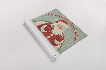 Retro Christmas V by Janelle Penner. shown as a rolled paper print. Available as archival giclee rolled canvas, fine art paper, or poster print. SKU 34150i.