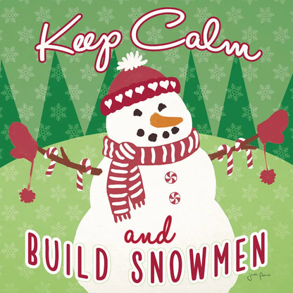 Retro Christmas VII Green by Janelle Penner. SKU 57805a. Archival Giclee Fine art print for wall decor.