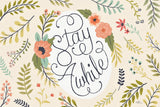 Retro Garden I by Janelle Penner. SKU 34949i. Archival Giclee Fine art print for wall decor.