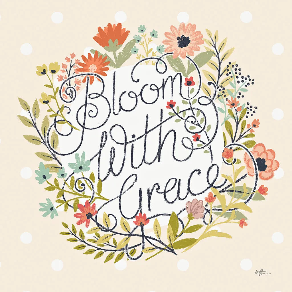 Retro Garden IV by Janelle Penner. SKU 34952a. Archival Giclee Fine art print for wall decor.