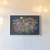 Romantic Luxe I by Janelle Penner. shown as a paper print in a white frame. Available as a archival giclee rolled canvas, fine art paper, or poster print. SKU 37876i.