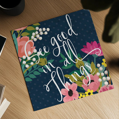 Romantic Luxe III Pastel by Janelle Penner. Shown as a detailed flat fine art print, highlighting archival giclee quality. Available as an archival giclee rolled canvas, fine art paper, or poster print. SKU 37894a.