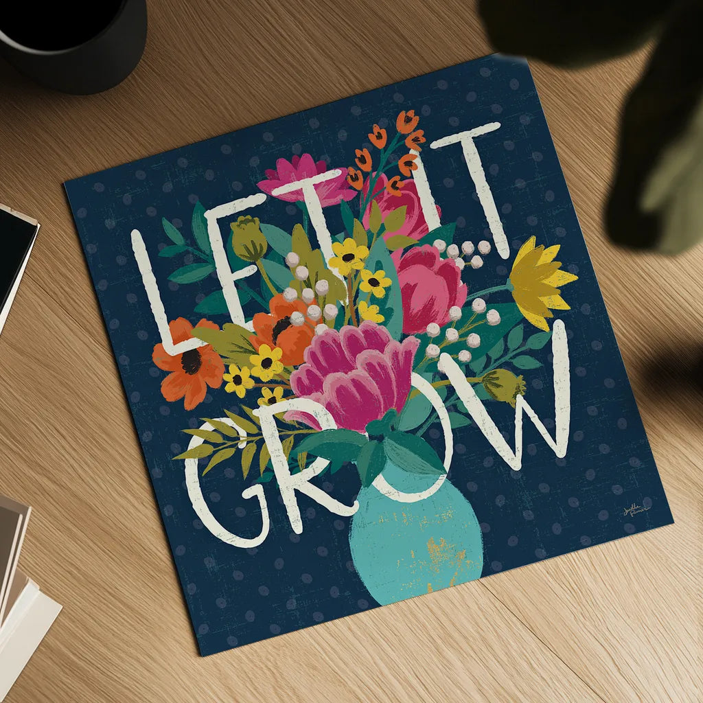 Romantic Luxe V by Janelle Penner. Shown as a detailed flat fine art print, highlighting archival giclee quality. Available as an archival giclee rolled canvas, fine art paper, or poster print. SKU 37880a.