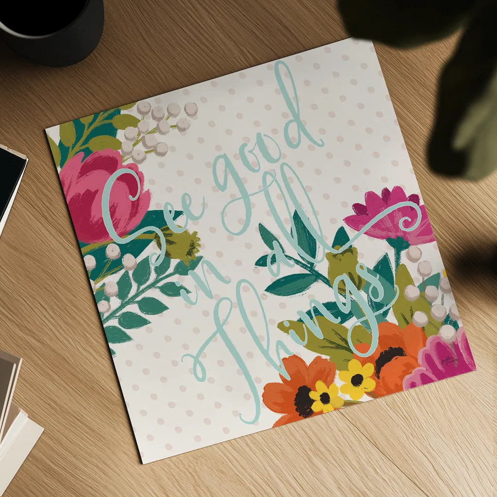 Romantic Luxe XI Light by Janelle Penner. Shown as a detailed flat fine art print, highlighting archival giclee quality. Available as an archival giclee rolled canvas, fine art paper, or poster print. SKU 39337a.