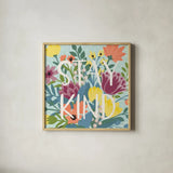 Romantic Luxe XII Bright by Janelle Penner. Shown in a natural wood glass frame for a timeless modern aesthetic. Available as an archival giclee rolled canvas, fine art paper, or poster print. SKU 42890a.
