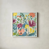 Romantic Luxe XII Bright by Janelle Penner. Shown in a crisp white glass frame for a clean and minimalist style. Available as an archival giclee rolled canvas, fine art paper, or poster print. SKU 42890a.