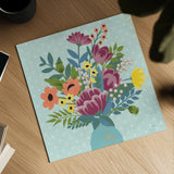 Romantic Luxe XIV Bright by Janelle Penner. Shown as a detailed flat fine art print, highlighting archival giclee quality. Available as an archival giclee rolled canvas, fine art paper, or poster print. SKU 42892a.