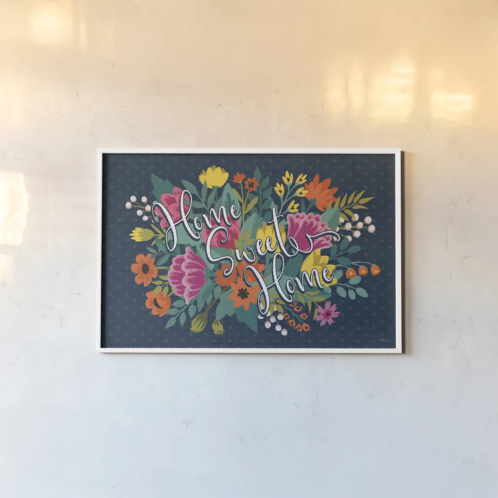 Romantic Luxe XVII by Janelle Penner. shown as a paper print in a white frame. Available as a archival giclee rolled canvas, fine art paper, or poster print. SKU 37901i.