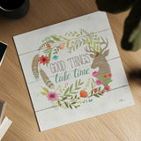 Rustic Bloom III by Janelle Penner. Shown as a detailed flat fine art print, highlighting archival giclee quality. Available as an archival giclee rolled canvas, fine art paper, or poster print. SKU 31856a.