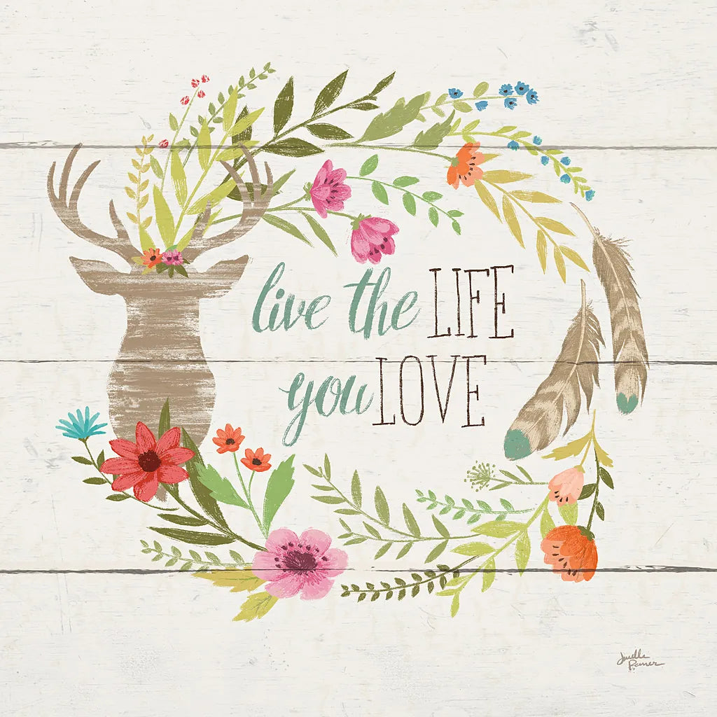 Rustic Bloom IV by Janelle Penner. SKU 31857a. Archival Giclee Fine art print for wall decor.