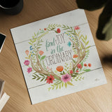 Rustic Bloom V by Janelle Penner. Shown as a detailed flat fine art print, highlighting archival giclee quality. Available as an archival giclee rolled canvas, fine art paper, or poster print. SKU 31858a.