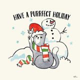 Santa Paws III by Janelle Penner. SKU 47101a. Archival Giclee Fine art print for wall decor.