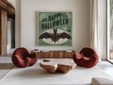 Scaredy Cats IV by Janelle Penner. Shown as extra-large giant wall art in a modern living room. Available as an archival giclee rolled canvas, fine art paper, or poster print. SKU 61618a.