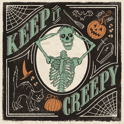 Scaredy Cats V by Janelle Penner. SKU 61619a. Archival Giclee Fine art print for wall decor.