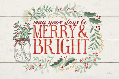 Seasons Greetings I by Janelle Penner. SKU 31489i. Archival Giclee Fine art print for wall decor.