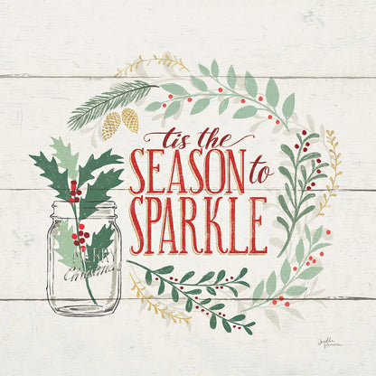 Seasons Greetings IV by Janelle Penner. SKU 31492a. Archival Giclee Fine art print for wall decor.