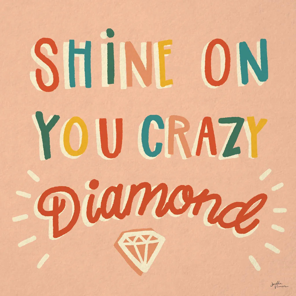 Shine On I by Janelle Penner. SKU 65327a. Archival Giclee Fine art print for wall decor.