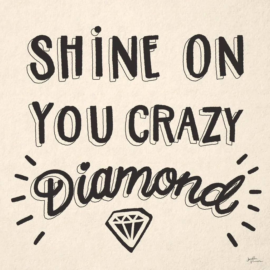 Shine On I Neutral by Janelle Penner. SKU 65328a. Archival Giclee Fine art print for wall decor.