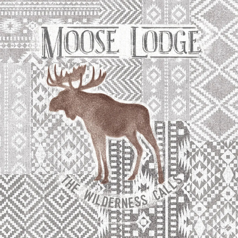 Soft Lodge IV Brown by Janelle Penner. SKU 47960a. Archival Giclee Fine art print for wall decor.