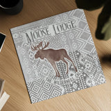 Soft Lodge IV Brown by Janelle Penner. Shown as a detailed flat fine art print, highlighting archival giclee quality. Available as an archival giclee rolled canvas, fine art paper, or poster print. SKU 47960a.