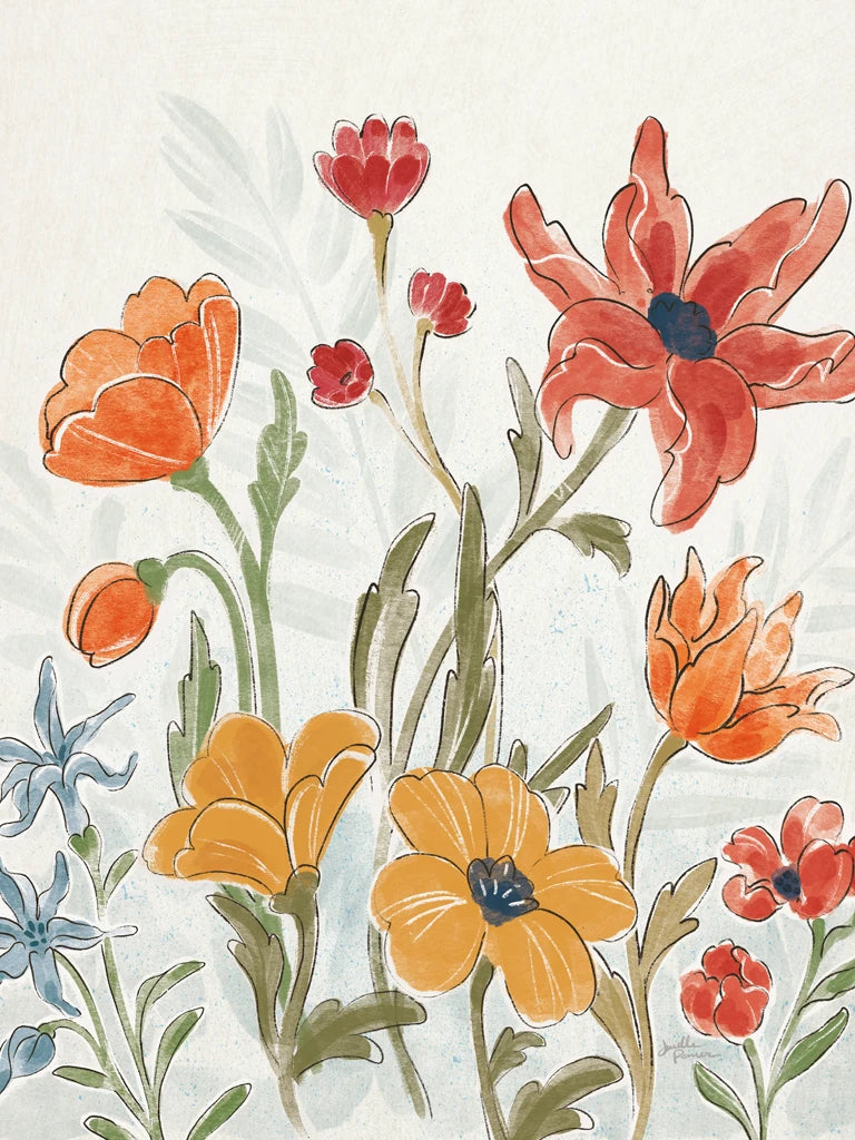 Spiced Petals II No Butterfly Crop by Janelle Penner