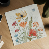Spiced Petals III by Janelle Penner. Shown as a detailed flat fine art print, highlighting archival giclee quality. Available as an archival giclee rolled canvas, fine art paper, or poster print. SKU 60840a.