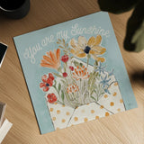 Spiced Petals IV by Janelle Penner. Shown as a detailed flat fine art print, highlighting archival giclee quality. Available as an archival giclee rolled canvas, fine art paper, or poster print. SKU 60841a.