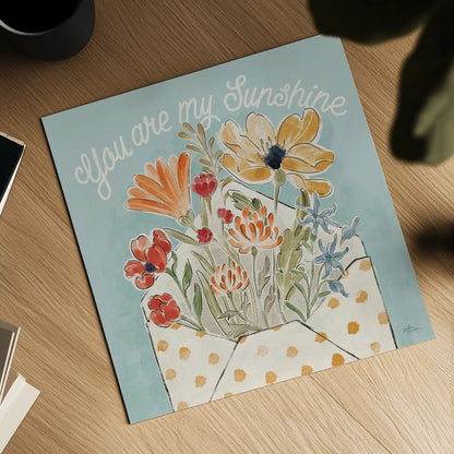 Spiced Petals IV by Janelle Penner. Shown as a detailed flat fine art print, highlighting archival giclee quality. Available as an archival giclee rolled canvas, fine art paper, or poster print. SKU 60841a.