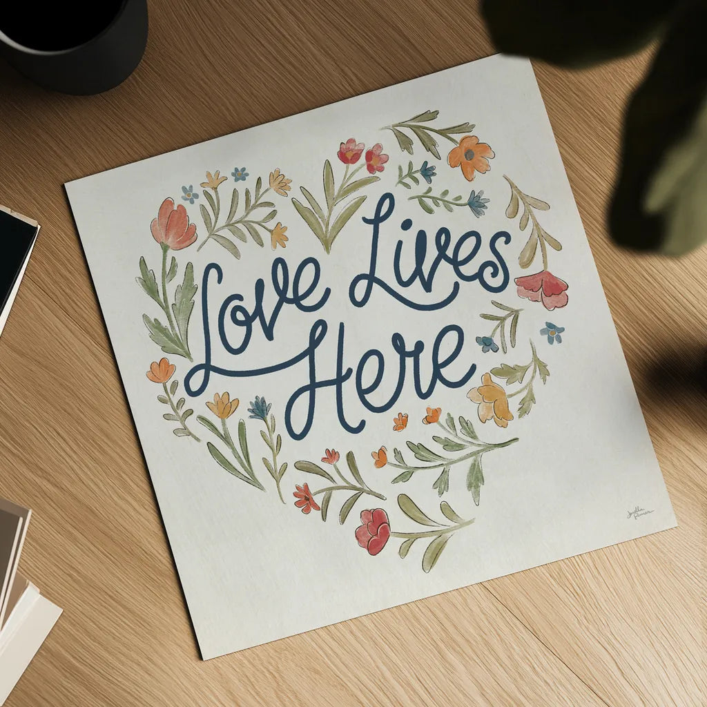 Spiced Petals VII by Janelle Penner. Shown as a detailed flat fine art print, highlighting archival giclee quality. Available as an archival giclee rolled canvas, fine art paper, or poster print. SKU 60844a.