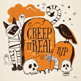 Spooktacular IV by Janelle Penner. SKU 37849a. Archival Giclee Fine art print for wall decor.
