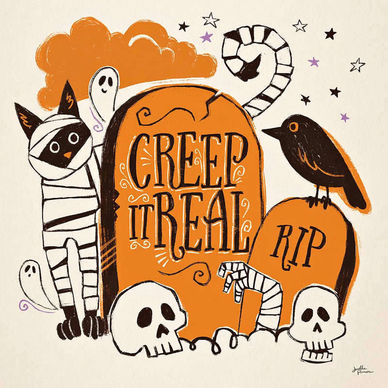 Spooktacular IV by Janelle Penner. SKU 37849a. Archival Giclee Fine art print for wall decor.