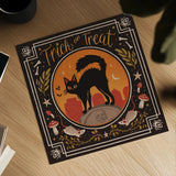 Spooky Season I by Janelle Penner. Shown as a detailed flat fine art print, highlighting archival giclee quality. Available as an archival giclee rolled canvas, fine art paper, or poster print. SKU 97052a.