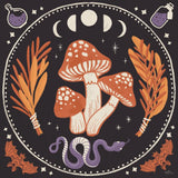 Spooky Symbols III by Janelle Penner. SKU 76931a. Archival Giclee Fine art print for wall decor.