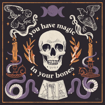 Spooky Symbols IV by Janelle Penner. SKU 76932a. Archival Giclee Fine art print for wall decor.