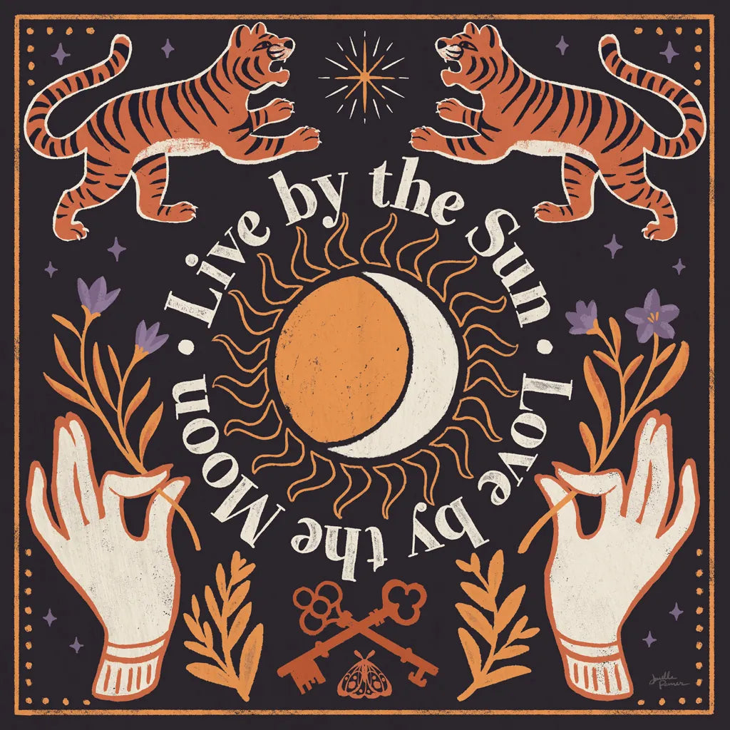 Spooky Symbols V by Janelle Penner. SKU 76933a. Archival Giclee Fine art print for wall decor.