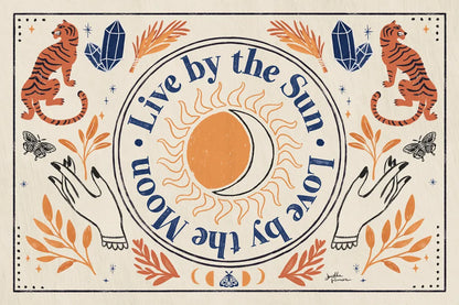 Spooky Symbols VI Light by Janelle Penner. SKU 78879i. Archival Giclee Fine art print for wall decor.