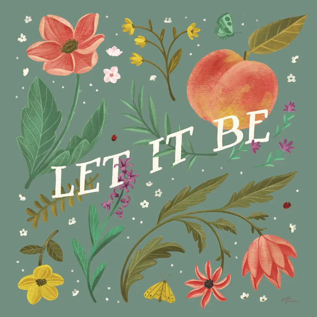 Spring Botanicals V Sage by Janelle Penner. SKU 69172a. Archival Giclee Fine art print for wall decor.