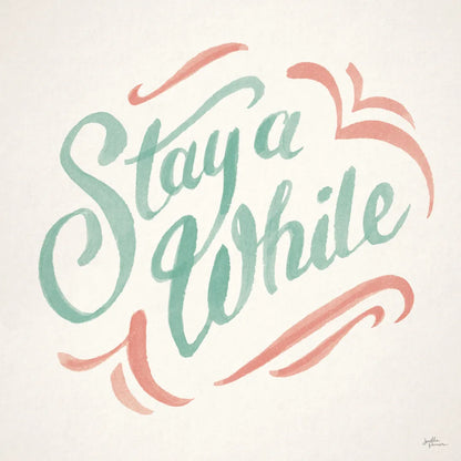 Stay A While I by Janelle Penner. SKU 62279a. Archival Giclee Fine art print for wall decor.