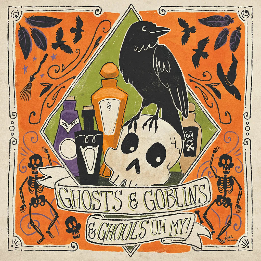 Stay Creepy IV by Janelle Penner. SKU 48278a. Archival Giclee Fine art print for wall decor.