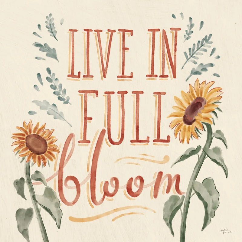 Sunflower Season VI by Janelle Penner. SKU 76486a. Archival Giclee Fine art print for wall decor.