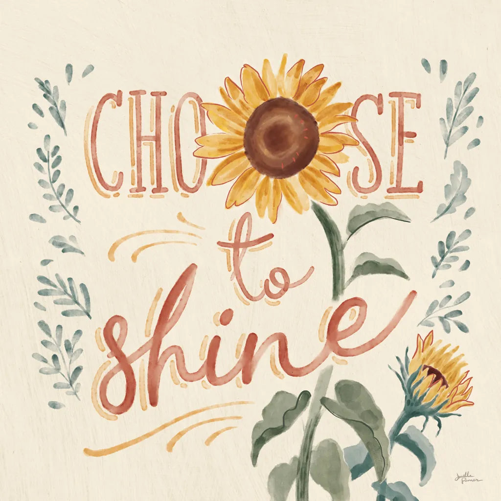 Sunflower Season VII by Janelle Penner. SKU 76487a. Archival Giclee Fine art print for wall decor.