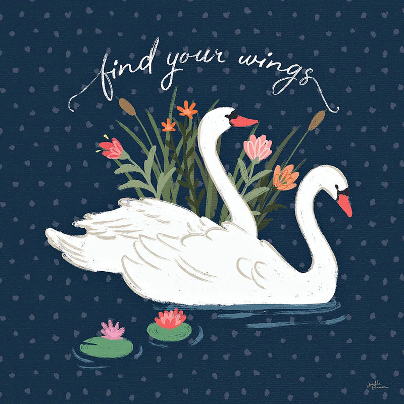 Swan Lake II by Janelle Penner. SKU 39229a. Archival Giclee Fine art print for wall decor.