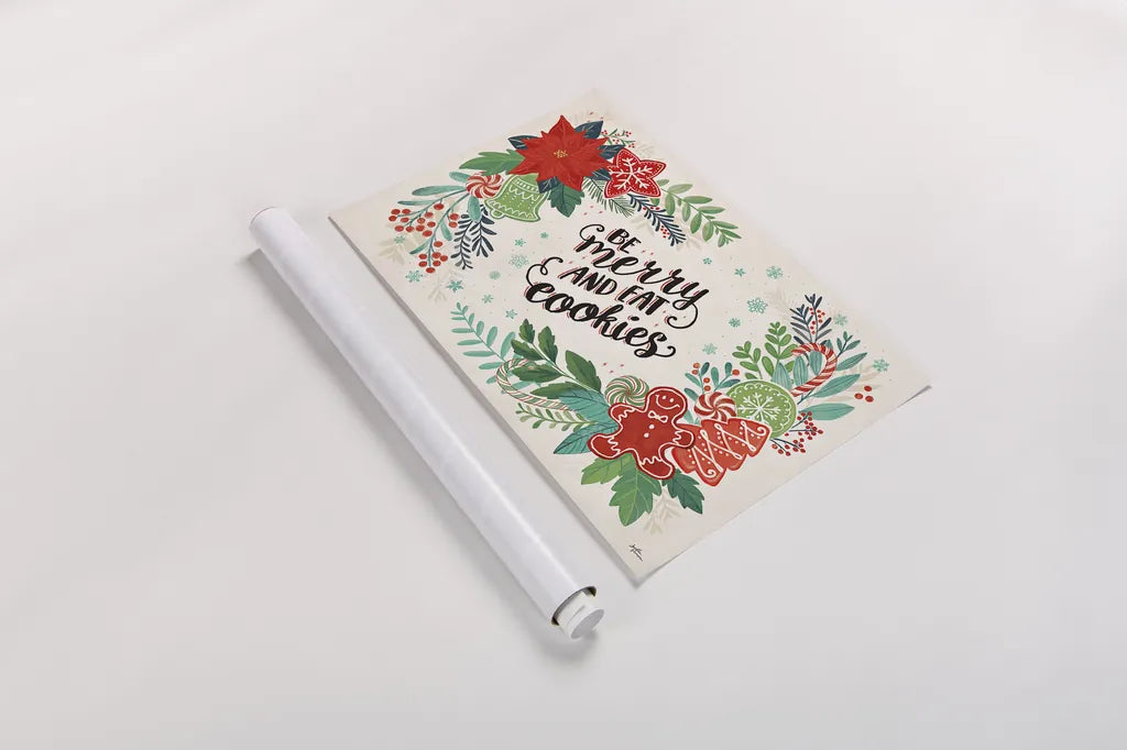 Sweet Christmas I by Janelle Penner. shown as a rolled paper print. Available as archival giclee rolled canvas, fine art paper, or poster print. SKU 51589i.