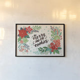 Sweet Christmas I by Janelle Penner. shown as a paper print in a black flame. Available as a archival giclee rolled canvas, fine art paper, or poster print. SKU 51589i.