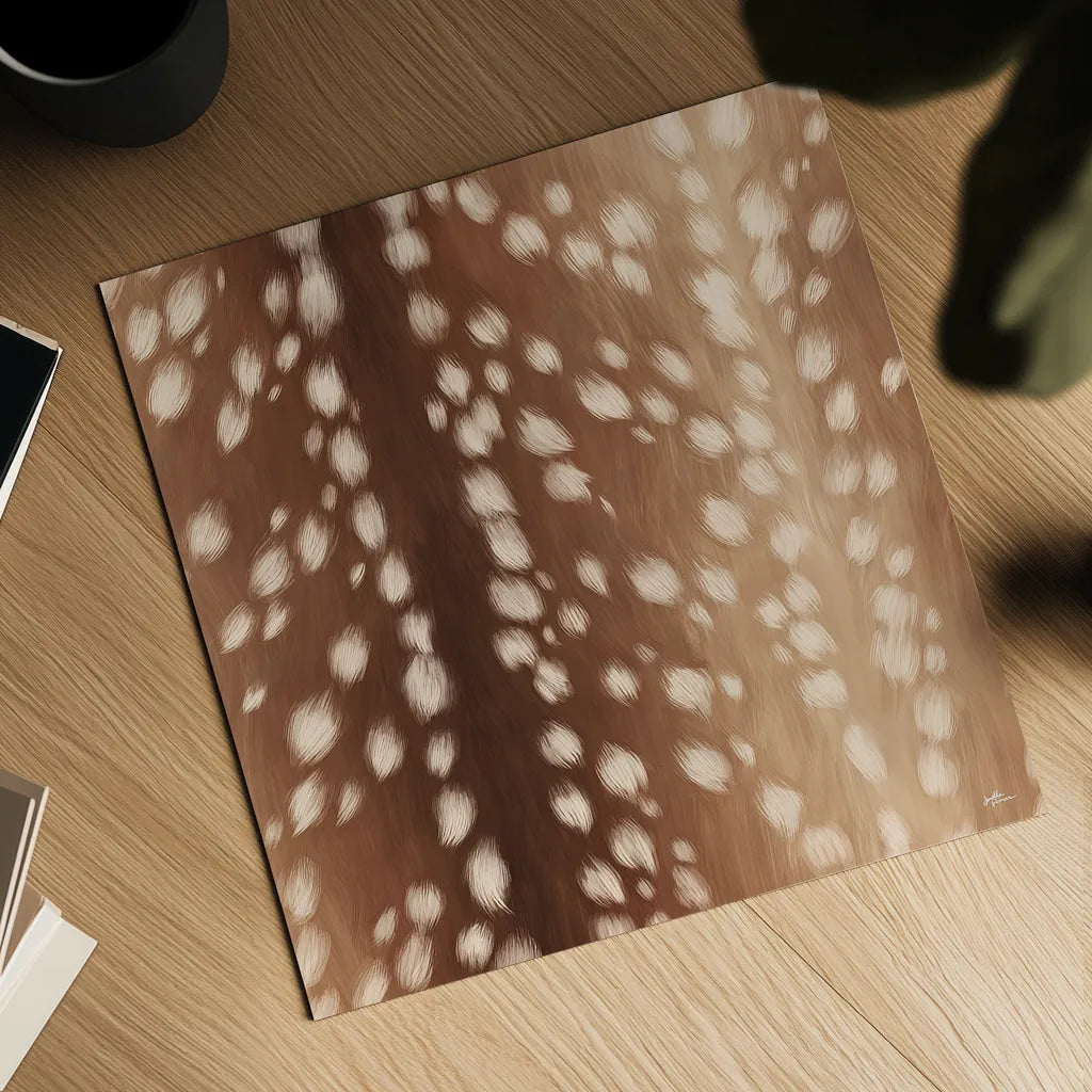 Sweet Fawn I by Janelle Penner. Shown as a detailed flat fine art print, highlighting archival giclee quality. Available as an archival giclee rolled canvas, fine art paper, or poster print. SKU 47403a.