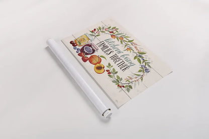 Sweet Life I by Janelle Penner. shown as a rolled paper print. Available as archival giclee rolled canvas, fine art paper, or poster print. SKU 30909i.