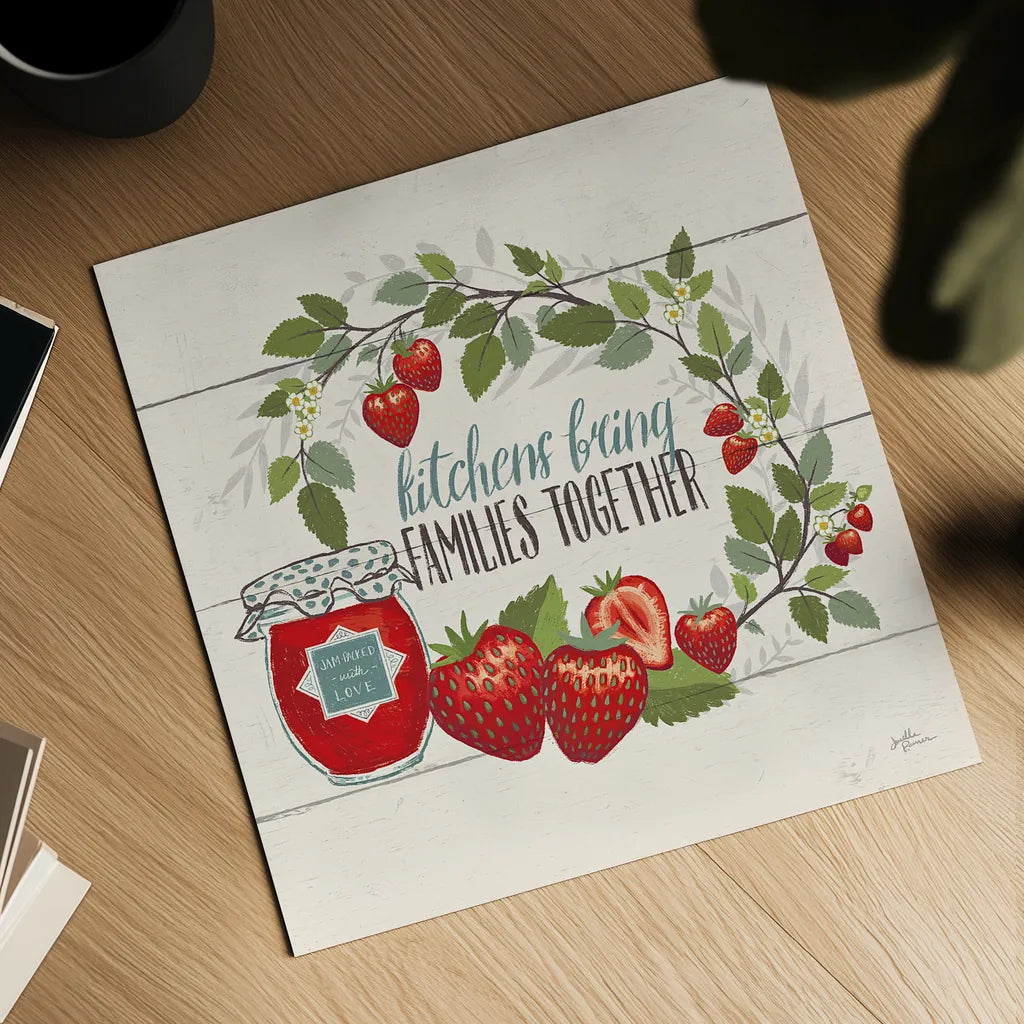 Sweet Life IV by Janelle Penner. Shown as a detailed flat fine art print, highlighting archival giclee quality. Available as an archival giclee rolled canvas, fine art paper, or poster print. SKU 30912a.