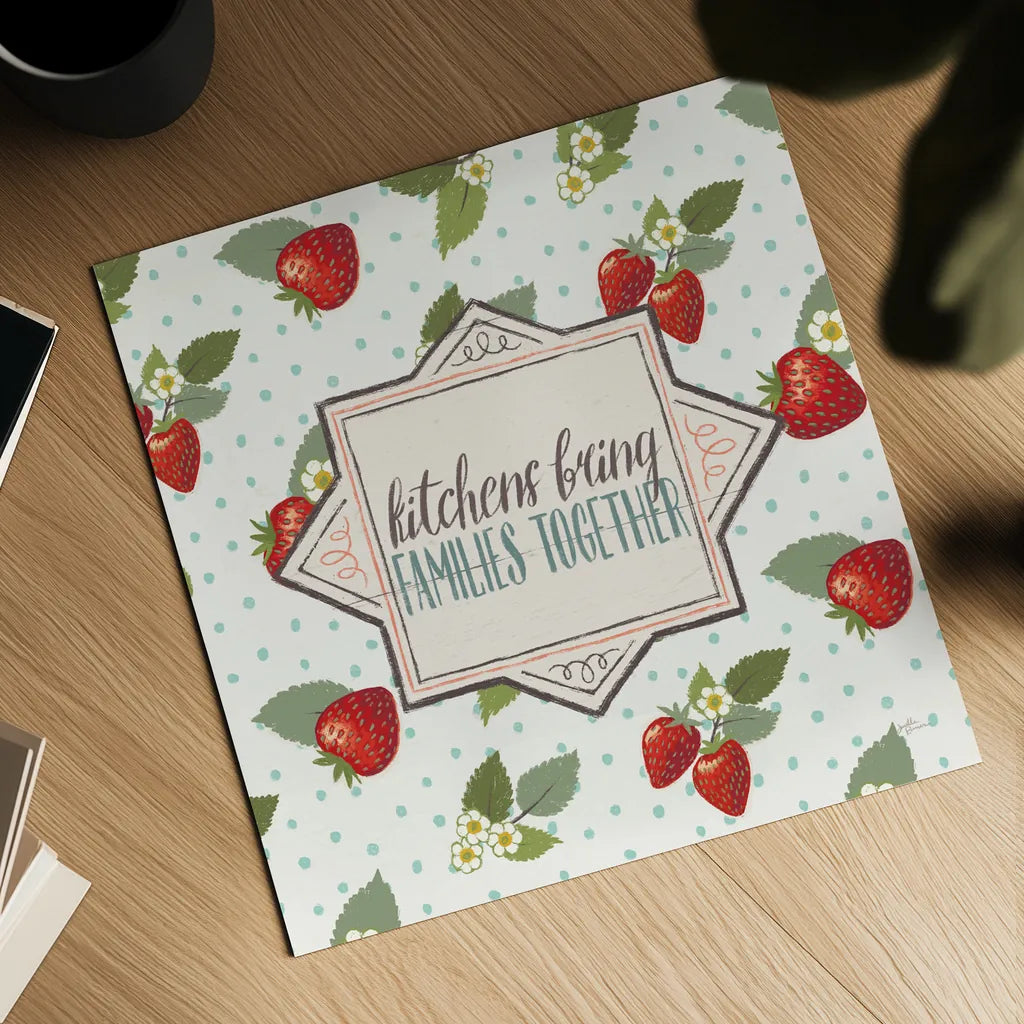 Sweet Life IX White v2 by Janelle Penner. Shown as a detailed flat fine art print, highlighting archival giclee quality. Available as an archival giclee rolled canvas, fine art paper, or poster print. SKU 46178a.