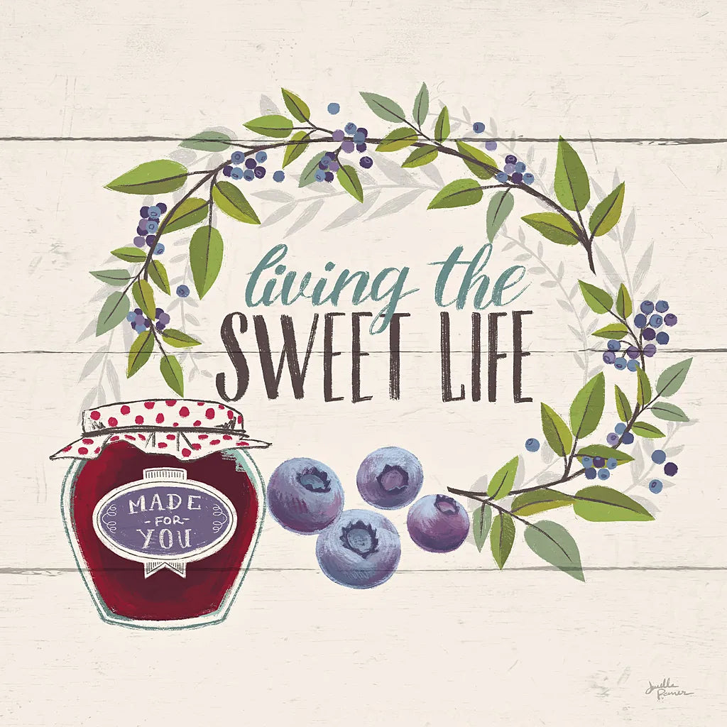 Sweet Life V by Janelle Penner. SKU 30913a. Archival Giclee Fine art print for wall decor.