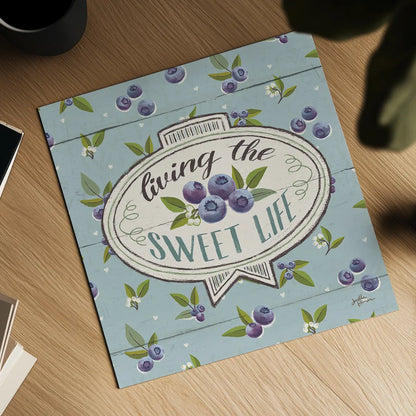 Sweet Life VIII by Janelle Penner. Shown as a detailed flat fine art print, highlighting archival giclee quality. Available as an archival giclee rolled canvas, fine art paper, or poster print. SKU 30916a.